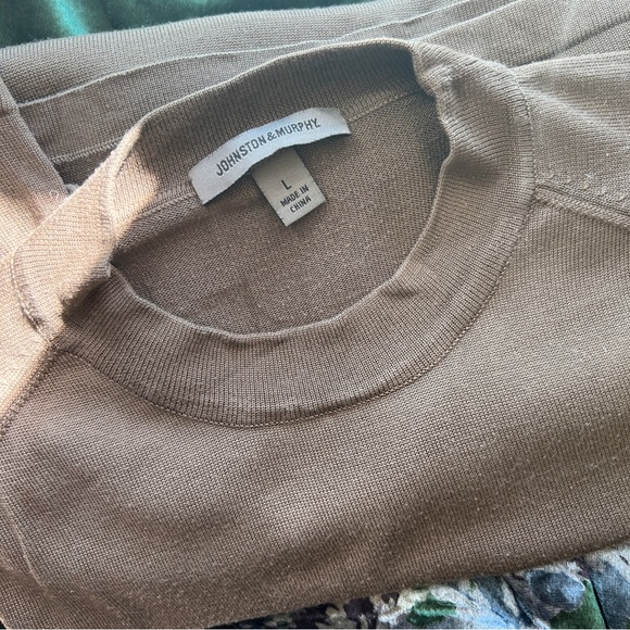Olive Army Green Short Sleeve Knit Shirt - Picture 6 of 8